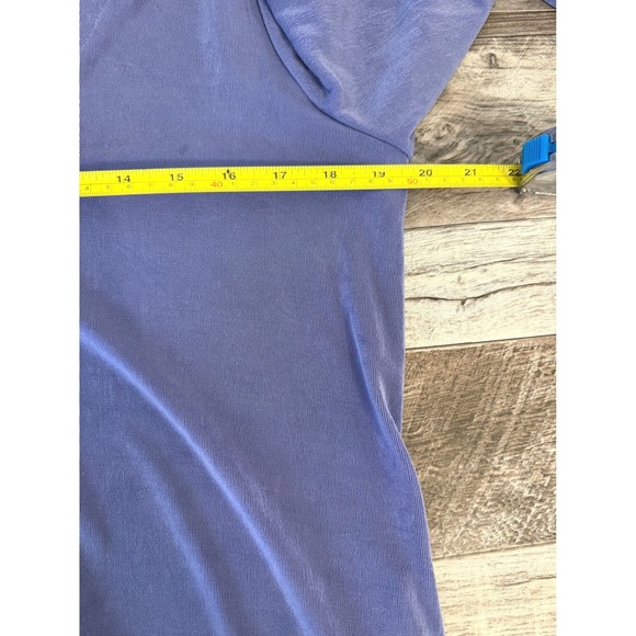 Coldwater Creek Womens Cardigan Top M Purple‎ Chic Classic Office Work Buttons - Picture 3 of 6